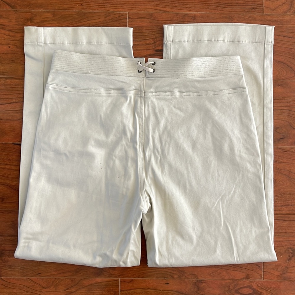 COPY - J. Crew Tan Khaki Mid Rise Straight Leg Adjustable Pants - Picture 6 of 9
